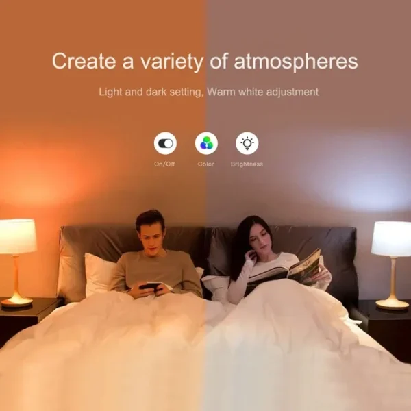 RGBCW Smart LED Bulb