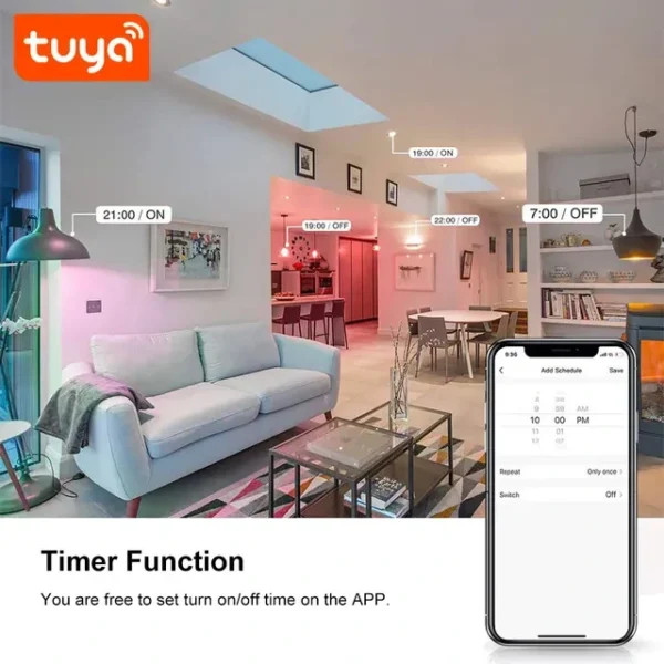 RGBCW Smart LED Bulb