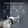 EZVIZ Outdoor Security Camera Color Night Vision, 1080P