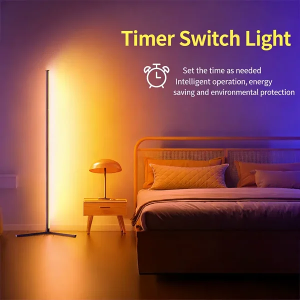 RGBIC Led Corner Floor Lamp