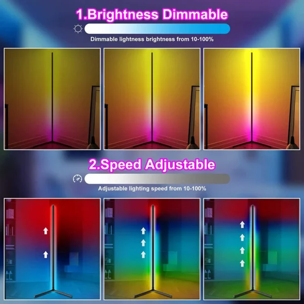 RGBIC Led Floor Lamp
