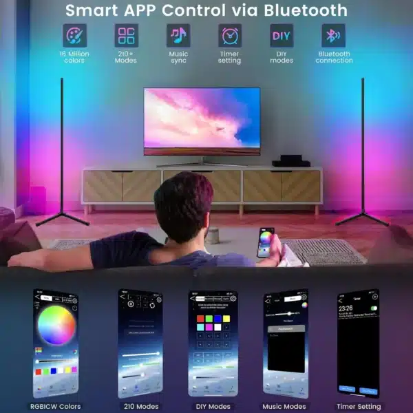 RGBIC Led Floor Lamp