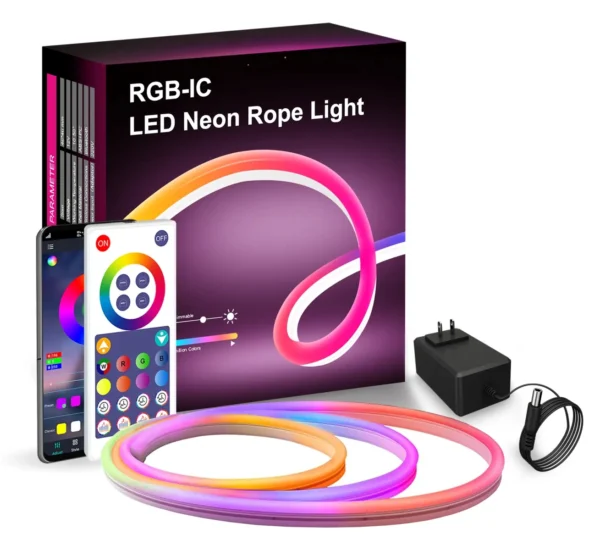 5M RGBIC LED Neon Rope Light 5M RGBIC LED Neon Rope Light in Kenya-LED lights in Kenya
