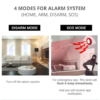 Wireless Remote Controlled WIFI Alarm Siren System