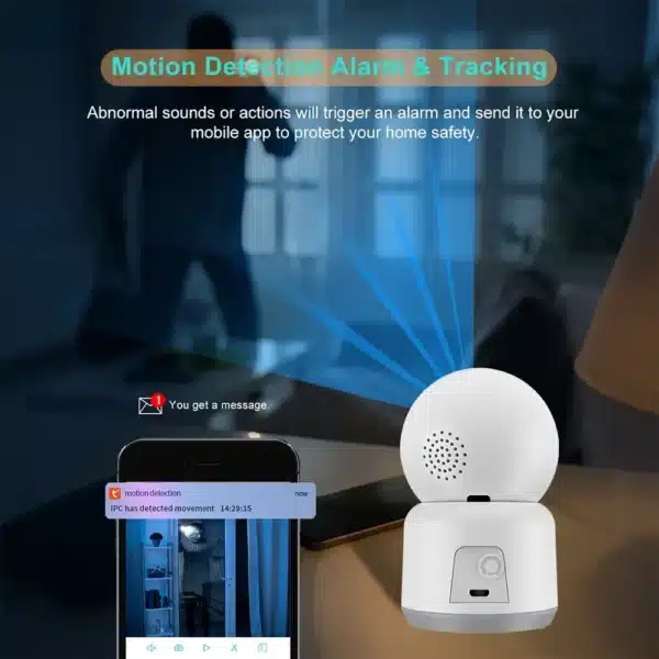 3MP Smart Indoor WiFi Security Camera