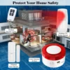 Wireless Remote Controlled WIFI Alarm Siren System