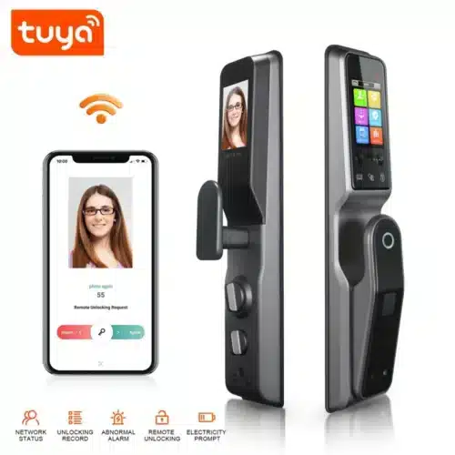 Smart Biometric WIFI Door Lock With 3D Face Recognition
