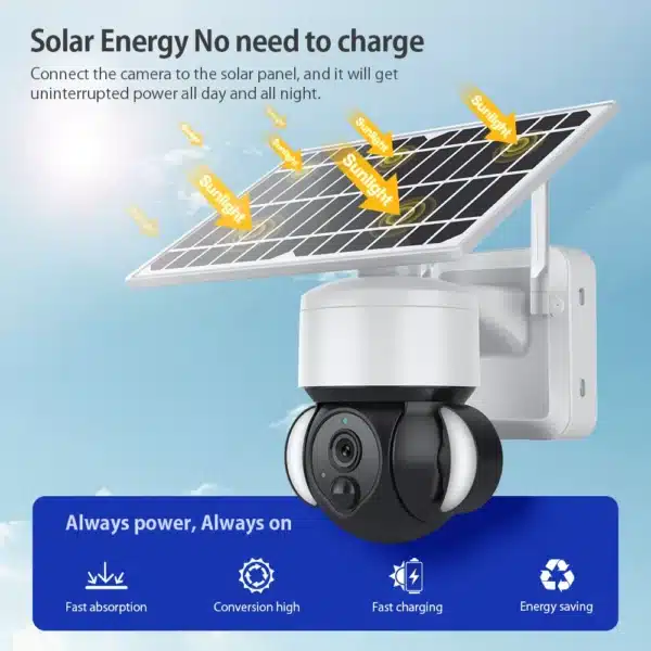 4g wifi cctv camera 4 4G WIFI Solar CCTV Camera 1080P Full HD