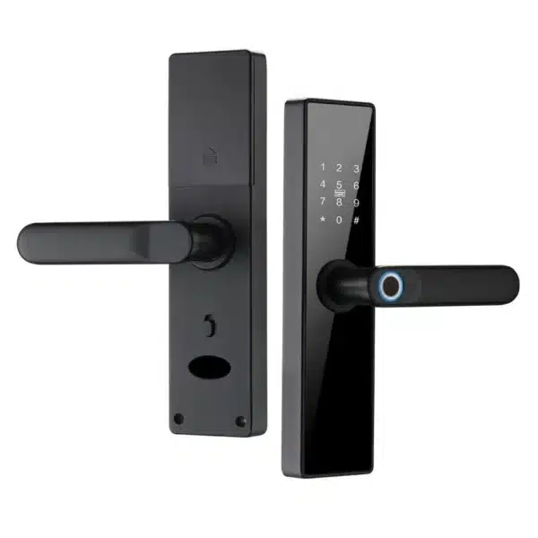 Smart WIFI Door Lock With Card, Fingerprint, Passcode
